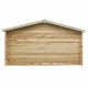 Abrigo de jardim em madeira maciça 16m² PRIMO - travessas 28mm Gardy Shelter
