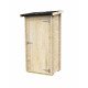 Abrigo de jardim em madeira Arturo - 94x64cm - 0,41m² - Porta individual - ALCE