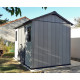 Abrigo em resina escovada Oakland 1175 Brossium 8m² + piso - Keter