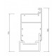 Abrigo de jardim em madeira compósita 28mm aspeto madeira envelhecida 9m² PREMIUM Telhado plano - Woodlife Garden