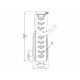 Suporte vertical para bicicletas - Palram - Canopia