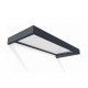 Dossel para portas acrílico Sophia™ 1600 cinzento claro - Canopia