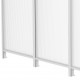 Painel lateral em alumínio e PC 4mm para telhado de varanda branco 3m X-METAL