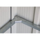 Abrigo de jardim em metal 2,48m² antracite - Top Atenea - DURAMAX