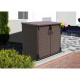 Esconde Lixo em PVC 850L castanho - DURAMAX 