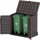 Esconde Lixo em PVC 850L castanho - DURAMAX 