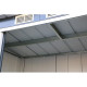 Abrigo de jardim em metal antracite 2,50m² - ECO PENTROOF - DURAMAX