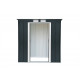Abrigo de jardim em metal antracite 2,50m² - ECO PENTROOF - DURAMAX