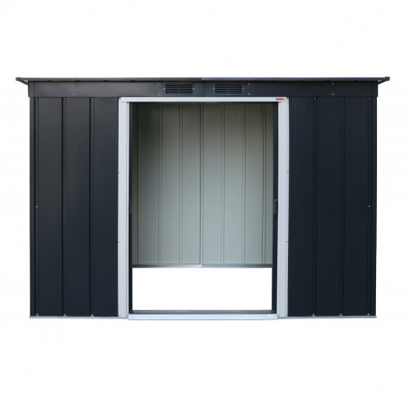 Abrigo de jardim em metal antracite 3,25m² - ECO PENTROOF - DURAMAX