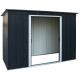 Abrigo de jardim em metal antracite 3,25m² - ECO PENTROOF - DURAMAX