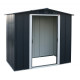 Abrigo de jardim em metal antracite 2,47m² - ECO DENIA - DURAMAX