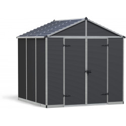 Abrigo de jardim RUBICON 237x237cm em alumínio e policarbonato - Palram - Canopia