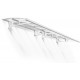 Toldo em policarbonato 6mm Bordeaux™ 4460 - Canopia by Palram