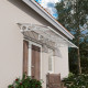 Toldo em policarbonato 6mm Bordeaux™ 4460 - Canopia by Palram