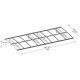 Toldo em policarbonato 6mm Bordeaux™ 4460 - Canopia by Palram