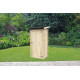 Abrigo de jardim em madeira Arturo - 94x64cm - 0,41m² - Porta individual - ALCE