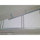 Abrigo de jardim em PVC 11,2m² UTILITY branco e cinzento-esverdeado Grosfillex