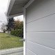 Abrigo de jardim em PVC 11,2m² DECO cinzento claro e branco Grosfillex