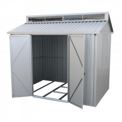Abrigo de jardim em aluminio cinzento 4,80m² - Duramax
