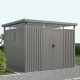 Abrigo de jardim em aço galvanizado Kosto 8,64m² + kit de ancoragem - X-Metal