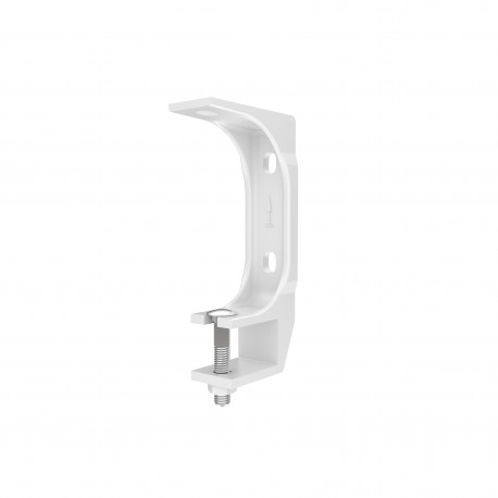 Fixação branca de 35 mm para parede e sob o tecto para o toldo X-METAL