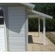 Toldo para abrigo de jardim em PVC Grosfillex