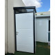 Abrigo de jardim modular isolado 1x1m perfis pretos - pavimento incluído - Everbox