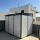Abrigo de jardim modular isolado 3x2m perfil preto - pavimento incluído - Everbox