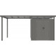 Toldo em aço galvanizado 275x230cm para Kosto 5,29m² ou 6,76m² - X-METAL