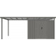 Toldo em aço galvanizado 275x294cm para abrigo Kosto 8,64m² - X-METAL