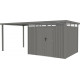 Toldo em aço galvanizado 275x294cm para abrigo Kosto 8,64m² - X-METAL