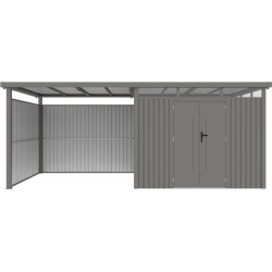 Paredes adicionais em aço galvanizado de 0,4 mm para o abrigo Kosto P.275cm - X-METAL