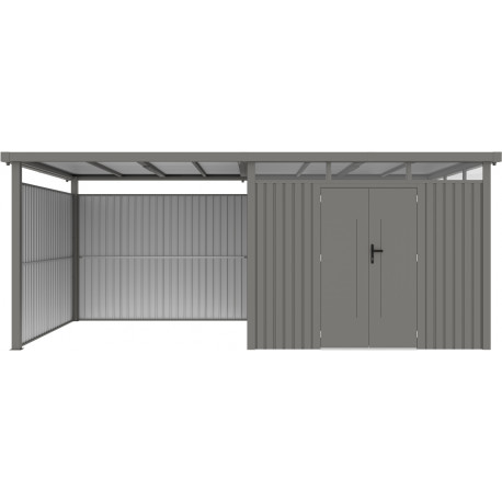 Paredes adicionais em aço galvanizado de 0,4 mm para o abrigo Kosto P.275cm - X-METAL