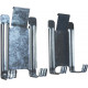 Conjunto de 4 ganchos de parede para pendurar ferramentas - aço galvanizado - X-METAL