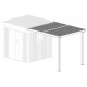 Toldo em aço galvanizado 275x230cm para Kosto 5,29m² ou 6,76m² - X-METAL