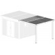 Toldo em aço galvanizado 275x294cm para abrigo Kosto 8,64m² - X-METAL