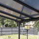 Telhado de terraço ajustável em alumínio 3,05x5,57m X-METAL