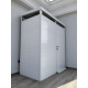 Abrigo de jardim modular isolado 2x1m branco - pavimento incluído - Everbox