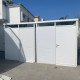 Abrigo de jardim modular isolado 2x2m branco - pavimento incluído - Everbox