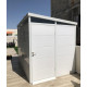 Abrigo de jardim modular isolado 3x2m branco - pavimento incluído - Everbox