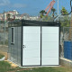 Abrigo de jardim modular isolado 4x2m perfil preto - pavimento incluído - Everbox