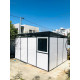 Abrigo de jardim modular isolado 4x3m perfil preto - pavimento incluído - Everbox