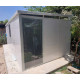 Abrigo de jardim modular isolado 4x3m branco - pavimento incluído - Everbox