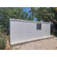 Abrigo de jardim modular isolado 6x3m branco - pavimento incluído - Everbox