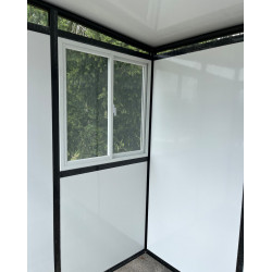 Janela de correr preta - Everbox