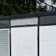 Grelha de ventilação frontal para escritório de jardim Everbox