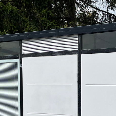 Grelha de ventilação frontal para escritório de jardim Everbox