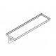 Prateleira em aço galvanizado 80x20cm com suportes perfurados - X-METAL