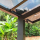 Carport 2 postes 15m² em alumínio e policarbonato transparente FALCON - X-METAL