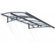 Toldo acrílico de 3 mm Amsterdam™ 2230 - Palram - Canopia